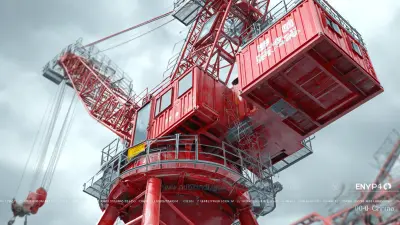 Empowering Global Markets with Superior Luffing Jib Cranes Made in China