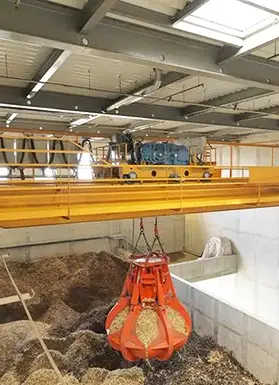 Double Girder Grab Crane