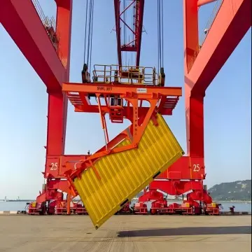 Double Girder Gantry Crane for Container Handling – Efficient and Reliable Lifting for Port and Dock Operations