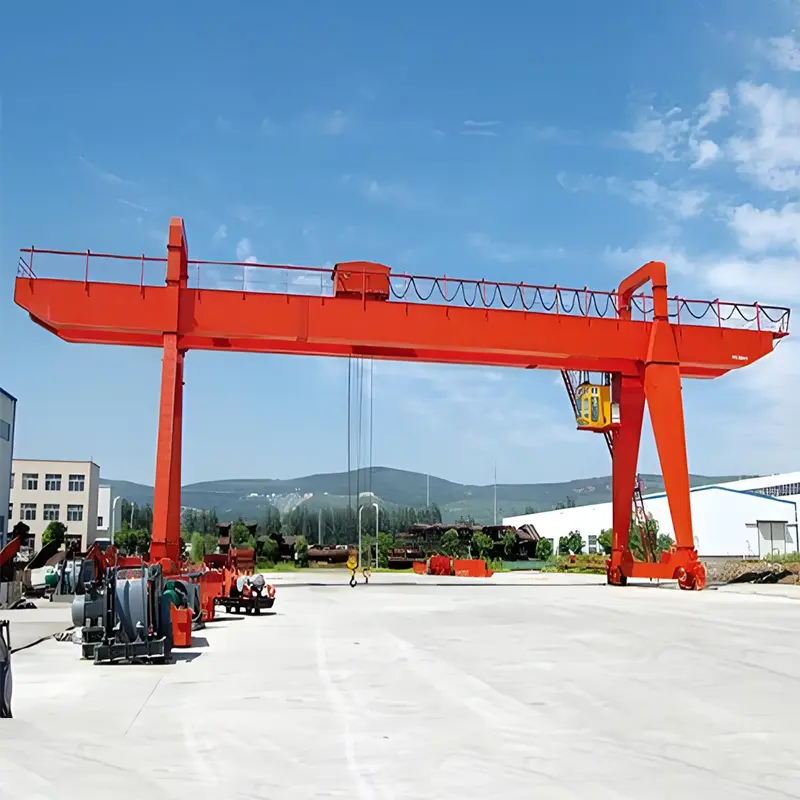 Electric Hoist Double Girder Gantry Crane (3).jpg